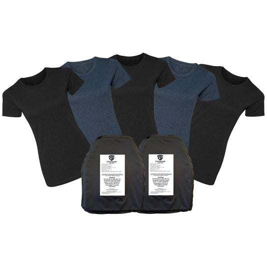 5_Women's Ricochet T-shirt - 5 Shirts - 2 Panels